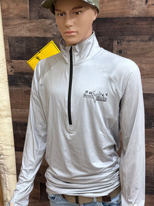 Swamp Cracker performance quarter. Zip pullover