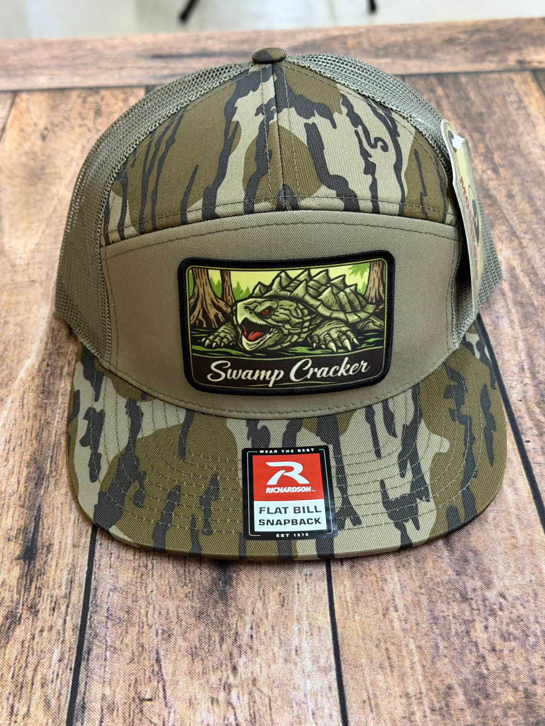 Swamp Cracker Flatbill Snapping Turtle Hat