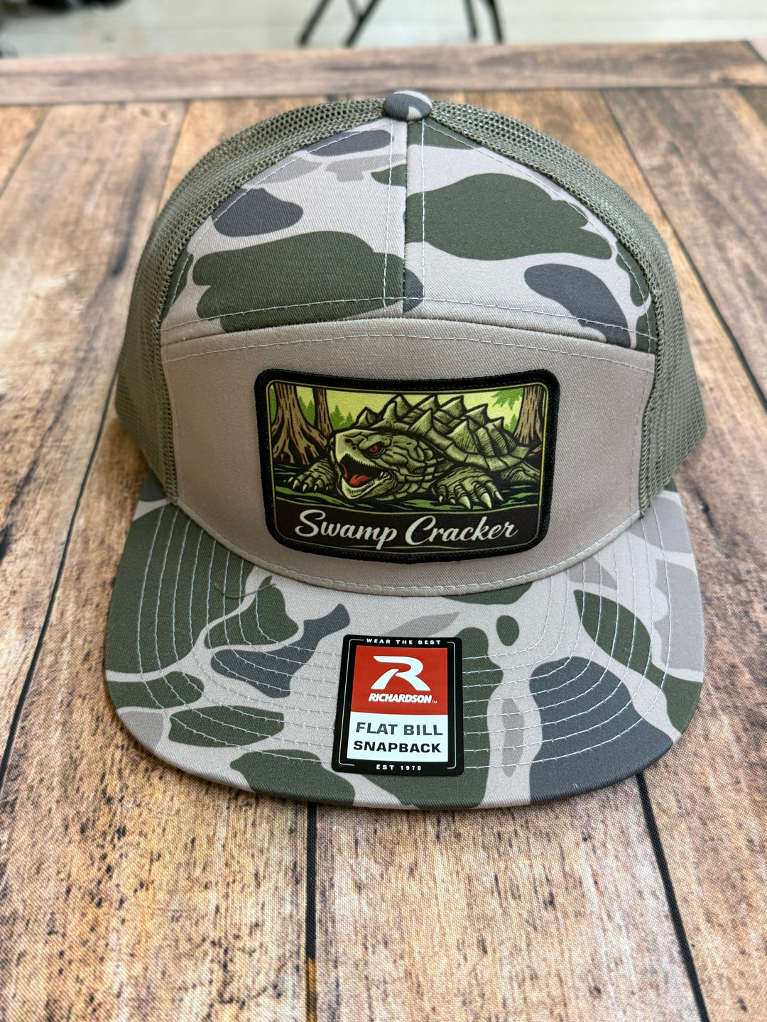 Swamp Cracker Flatbill Snapping Turtle Hat
