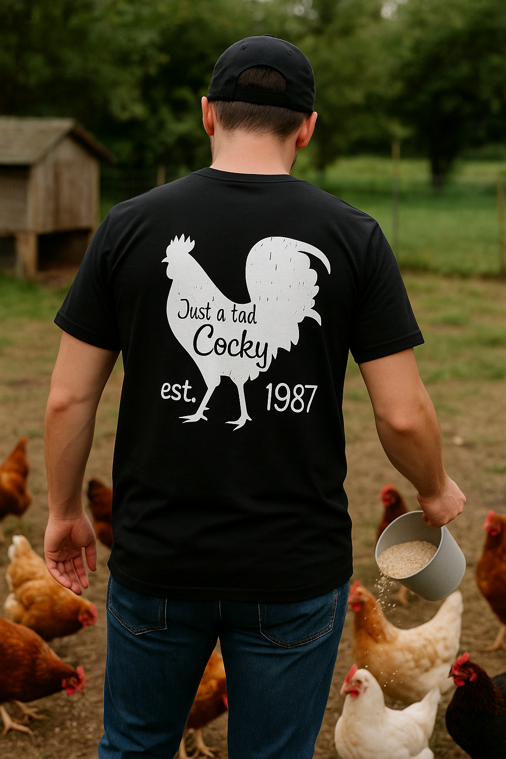 A Tad Cocky Swamp Cracker Shirt