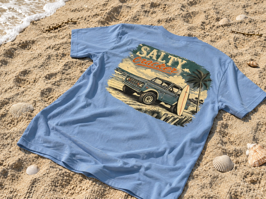 Salty Cracker Beach Bronco Shirt