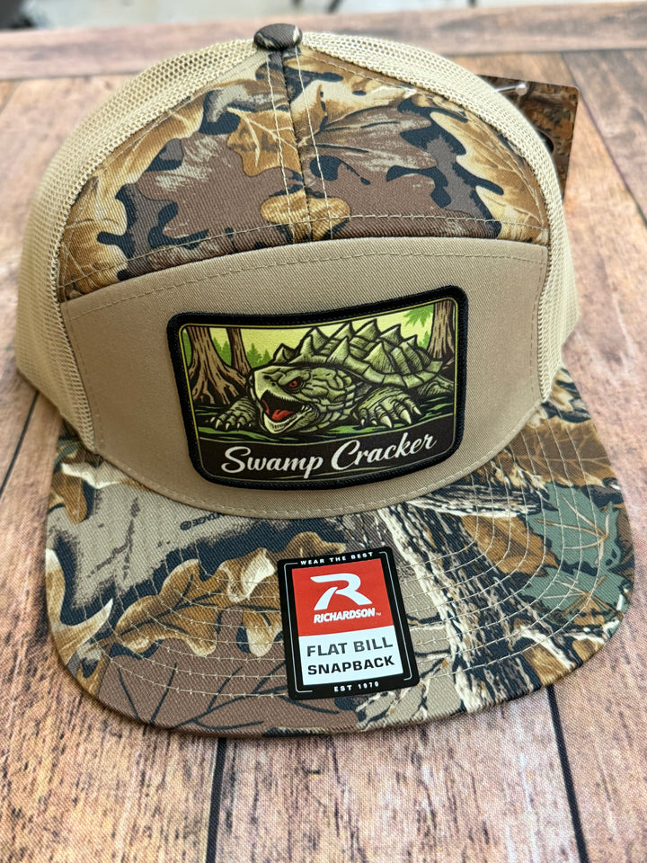 Swamp Cracker Flatbill Snapping Turtle Hat