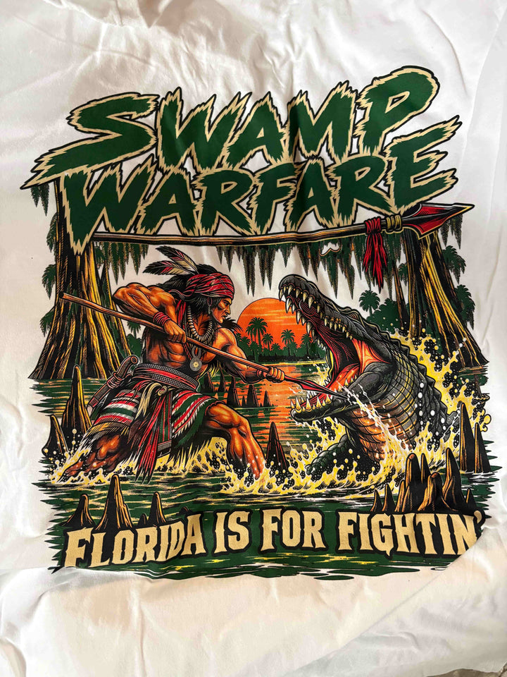 Swamp Cracker Swamp Warfare T-Shirt