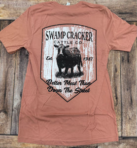 Better Meat  Swamp Cracker Cattle Company Shirt