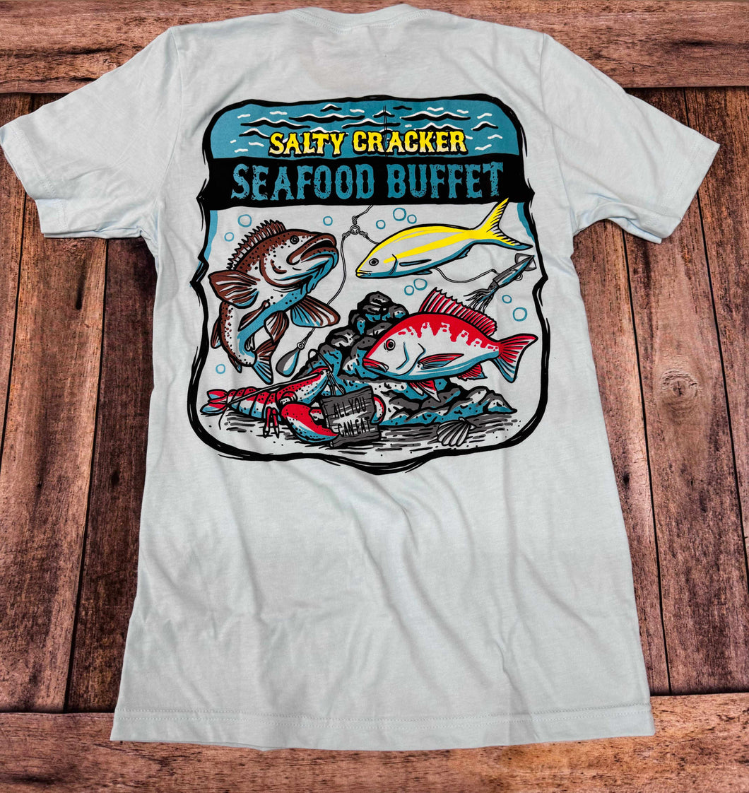 Salty Cracker Seafood Buffet Shirt