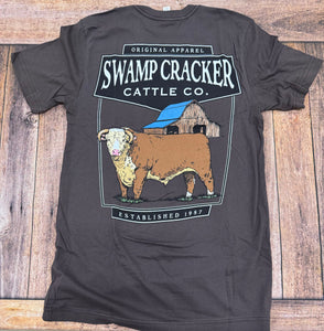 Hereford Barnyard Swamp Cracker Cattle Company Shirt