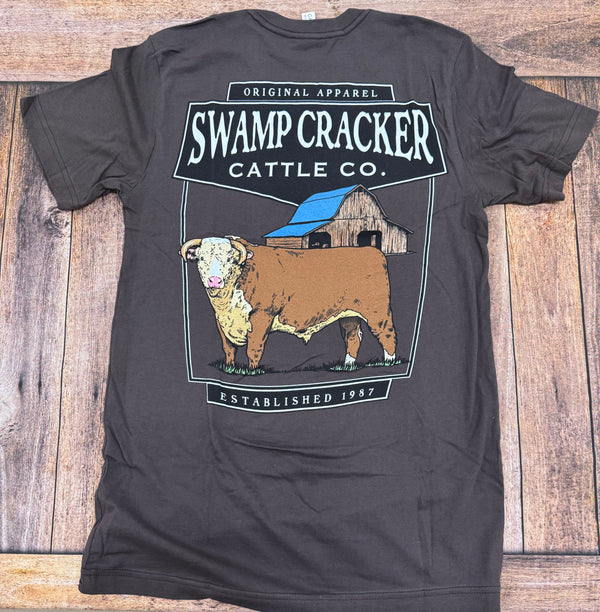 Hereford Barnyard Swamp Cracker Cattle Company Shirt