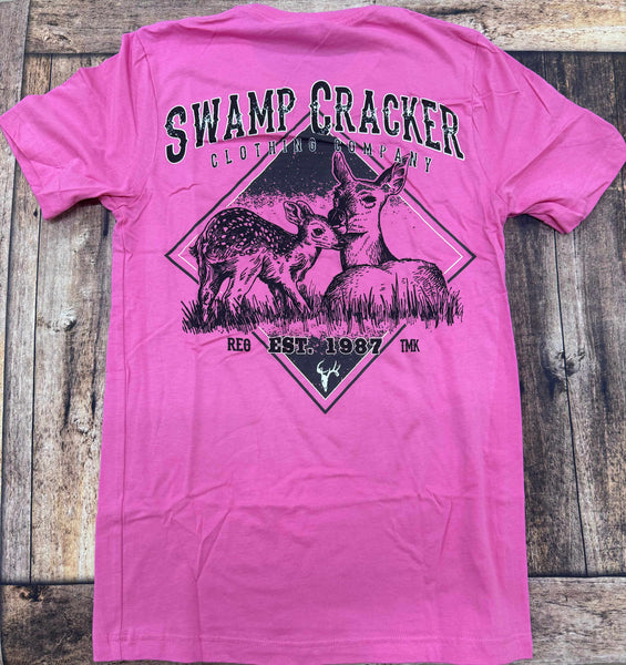 Doe and Fawn Swamp Cracker Shirt