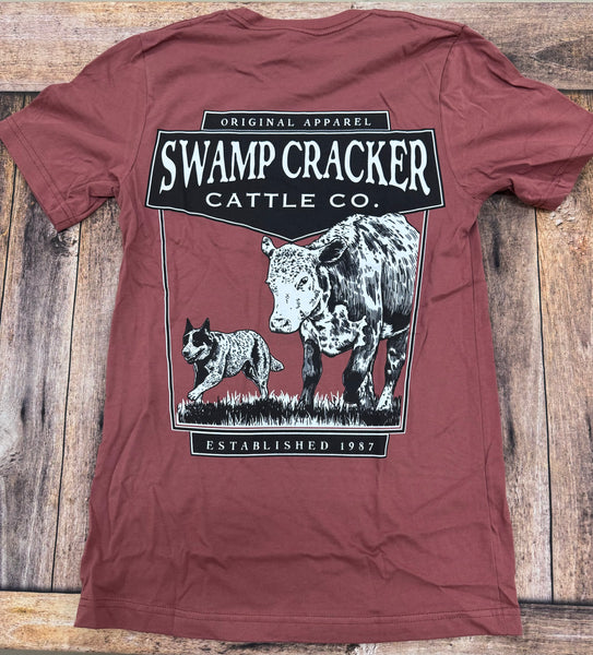 Cattle Dog Swamp Cracker Cattle Company Shirt