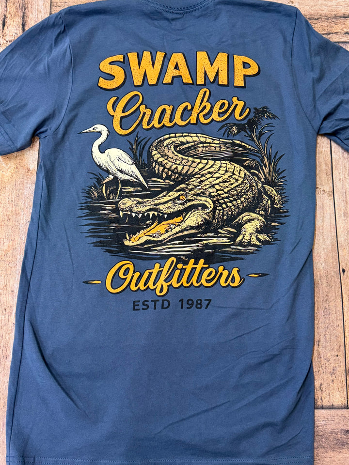 Swamp Cracker Marsh Alligator T-Shirt