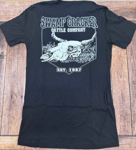 Field Skull Swamp Cracker Cattle Company Shirt