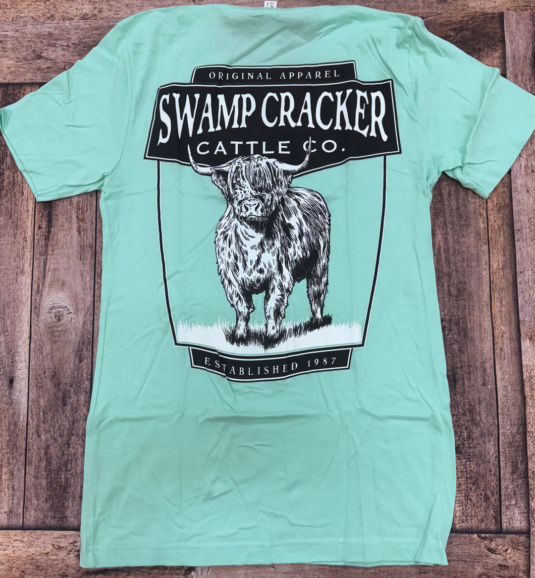 Scottish Highland Swamp Cracker Cattle Company Shirt