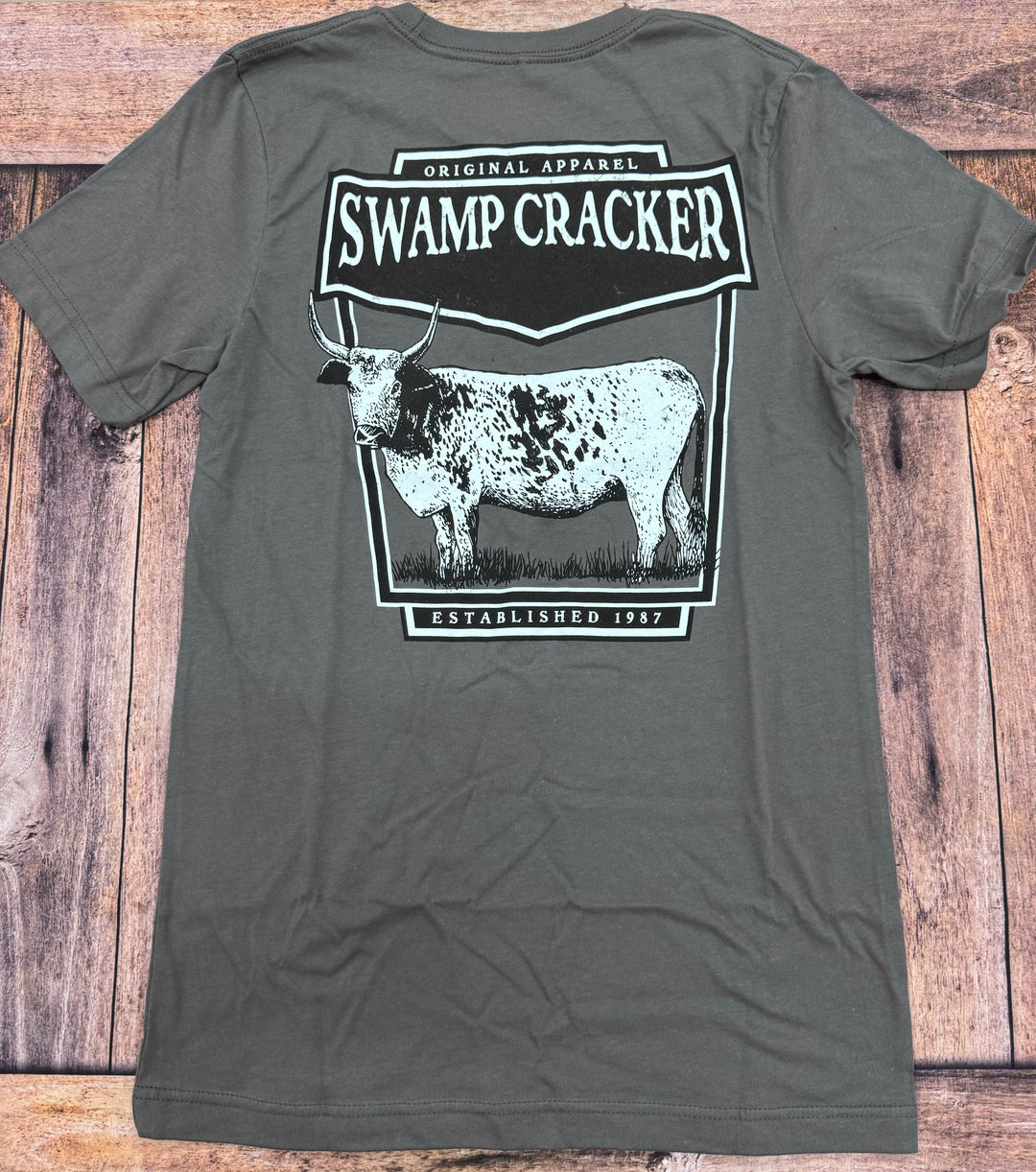 Cracker Cow Swamp Cracker Cattle Company Shirt