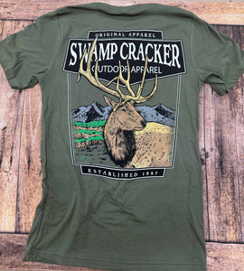 Monster Bull Elk Swamp Cracker Shirt