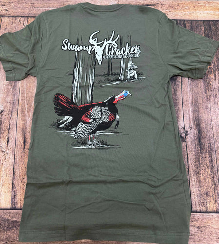 Strutting Turkey Swamp Cracker T-Shirt