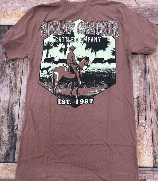 Cracker Cowboy Swamp Cracker Cattle Company Shirt