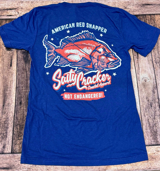 Red Snapper Salty Cracker Shirt