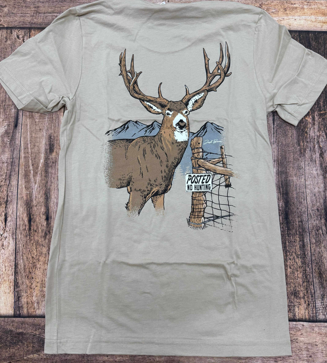 Big Mule Deer Swamp Cracker Shirt