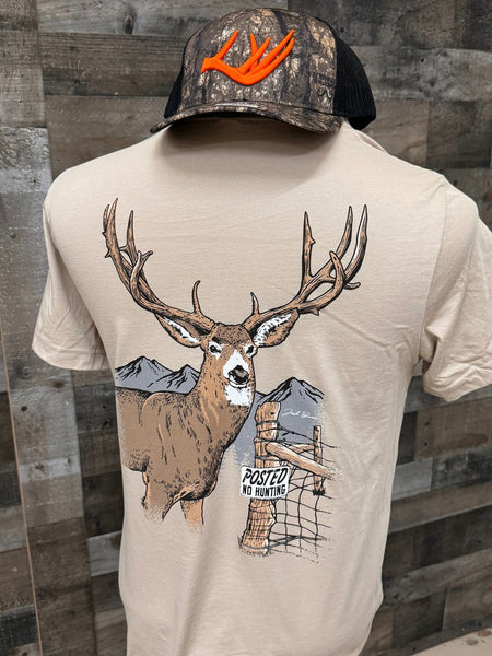 Big Mule Deer Swamp Cracker Shirt