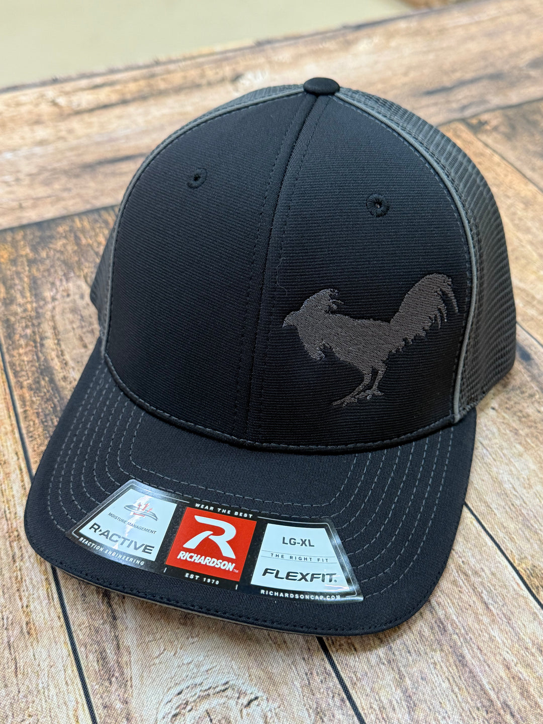 Swamp Cracker Fighting Fowl Rooster Flex Fit Hat