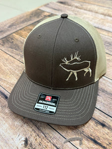 Swamp Cracker Tribal Elk Snapback Hat