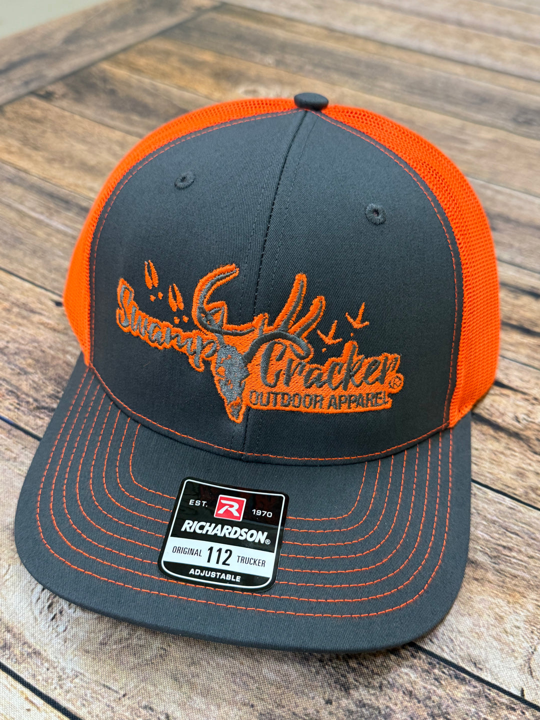 Logo Swamp Cracker Snapback Hat