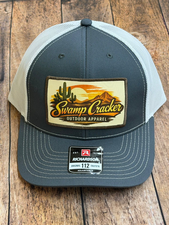 Swamp Cracker Postcard Patch Desert Hat