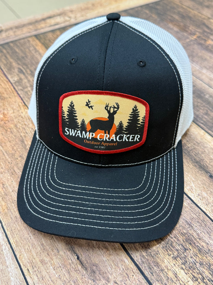 Swamp Cracker Bucks and Ducks patch hat