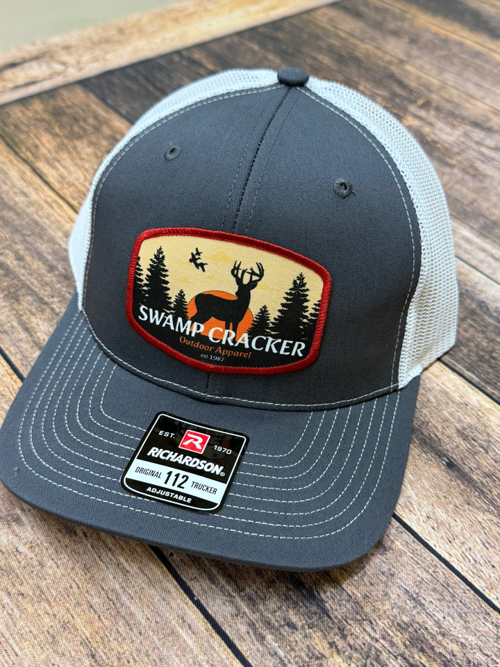 Swamp Cracker Bucks and Ducks patch hat