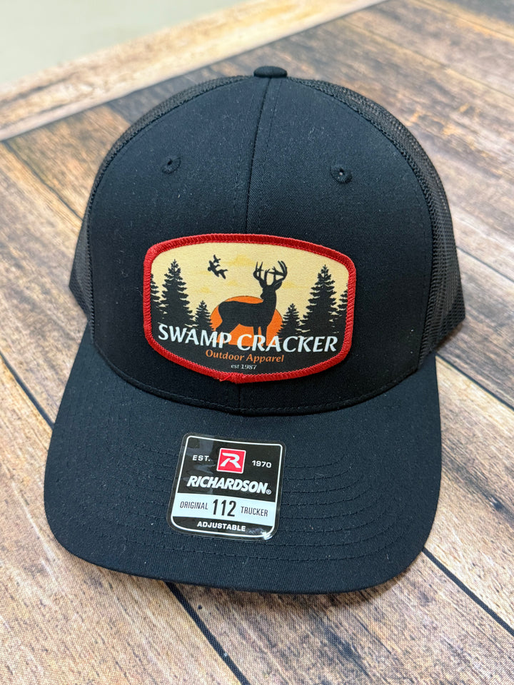 Swamp Cracker Bucks and Ducks patch hat