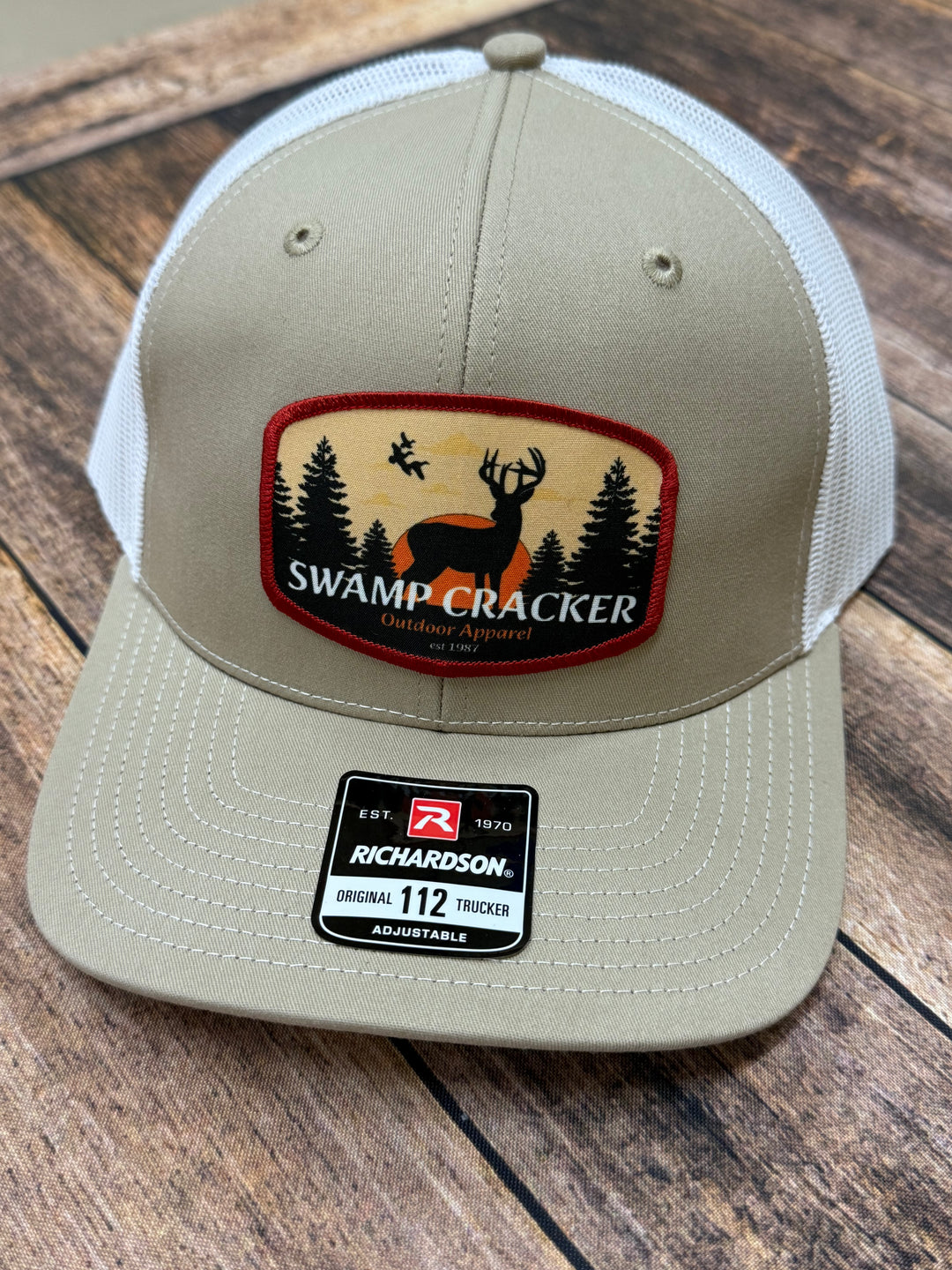 Swamp Cracker Bucks and Ducks patch hat