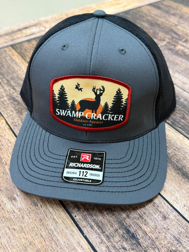 Swamp Cracker Bucks and Ducks patch hat