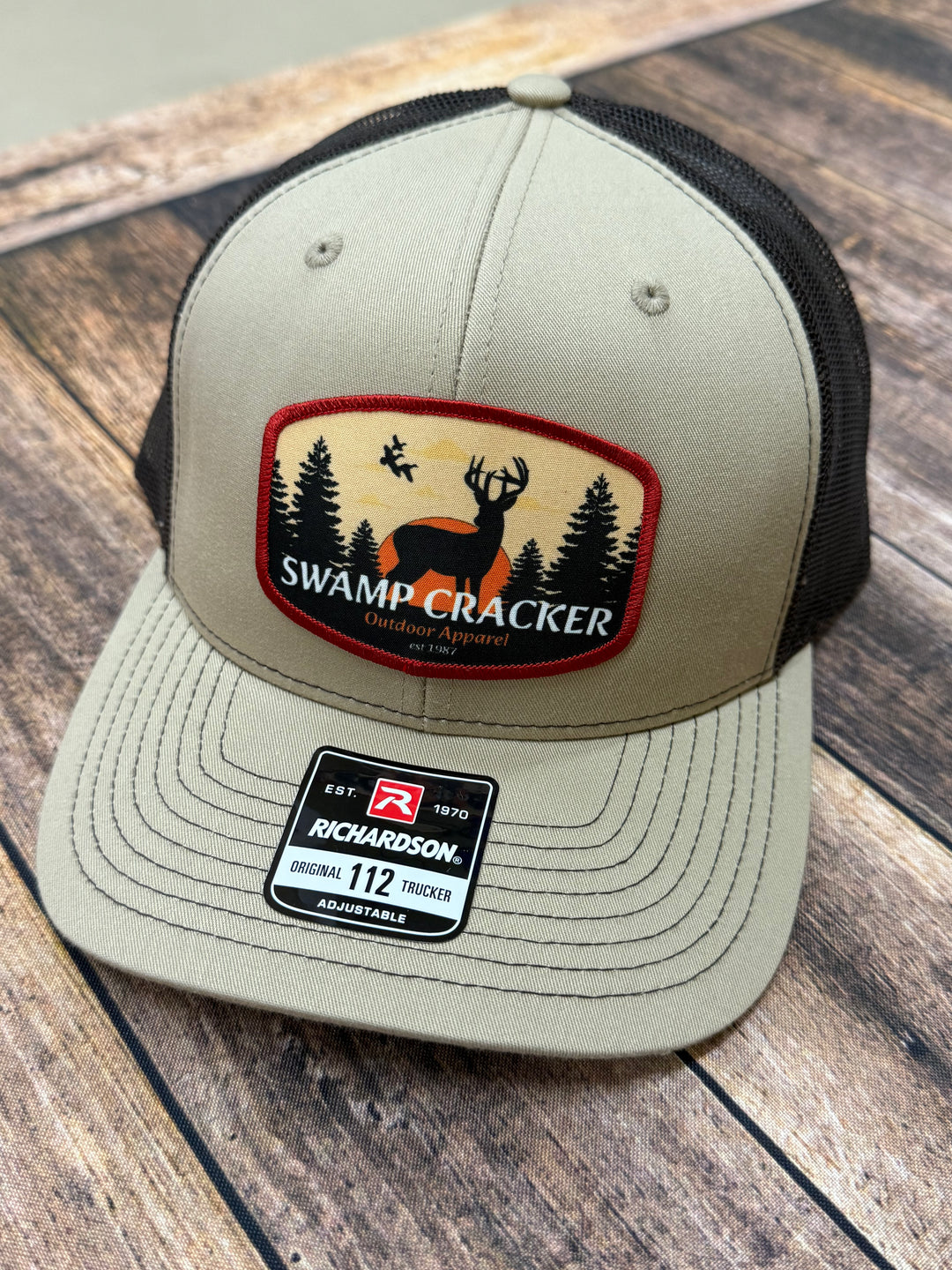 Swamp Cracker Bucks and Ducks patch hat