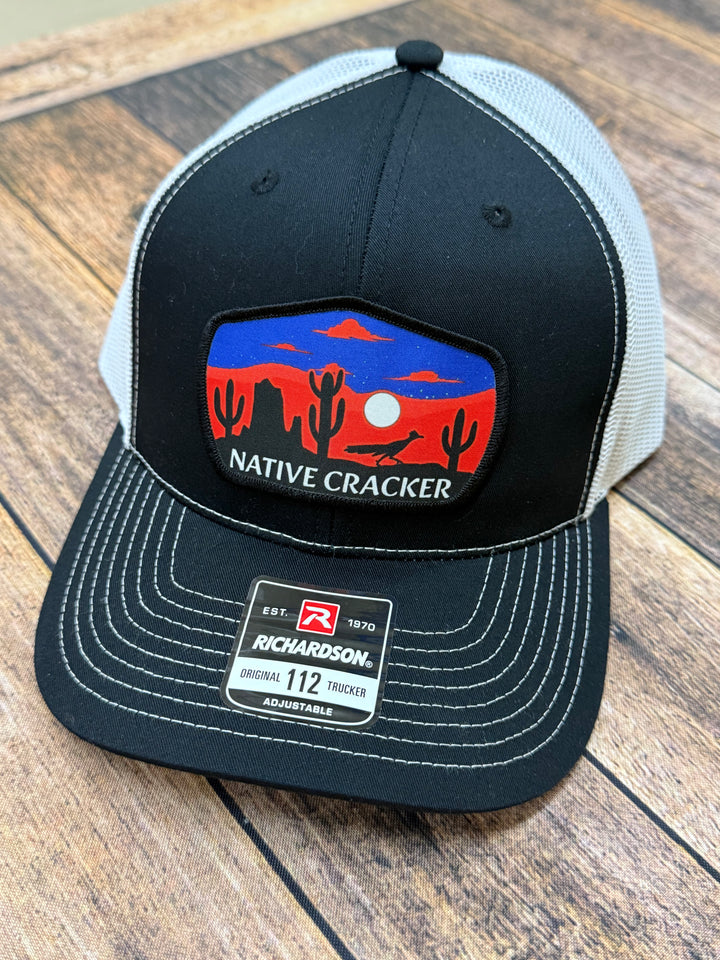 Desert Roadrunner Native Cracker Cracker patch hat