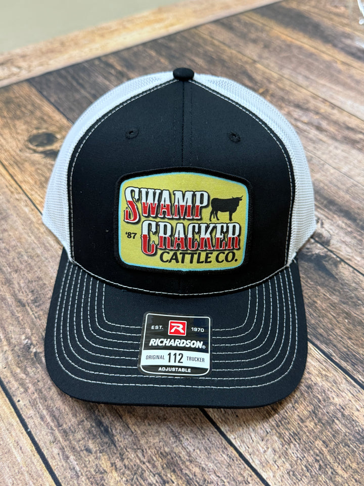 Swamp Cracker Cattle Co Old School patch hat