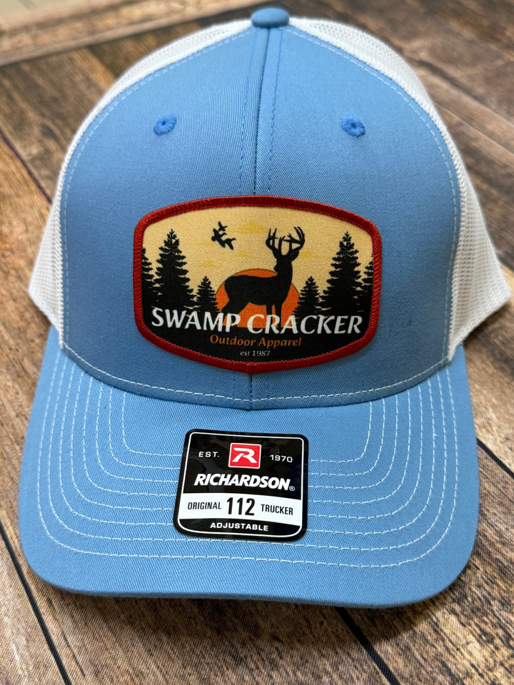 Swamp Cracker Bucks and Ducks patch hat