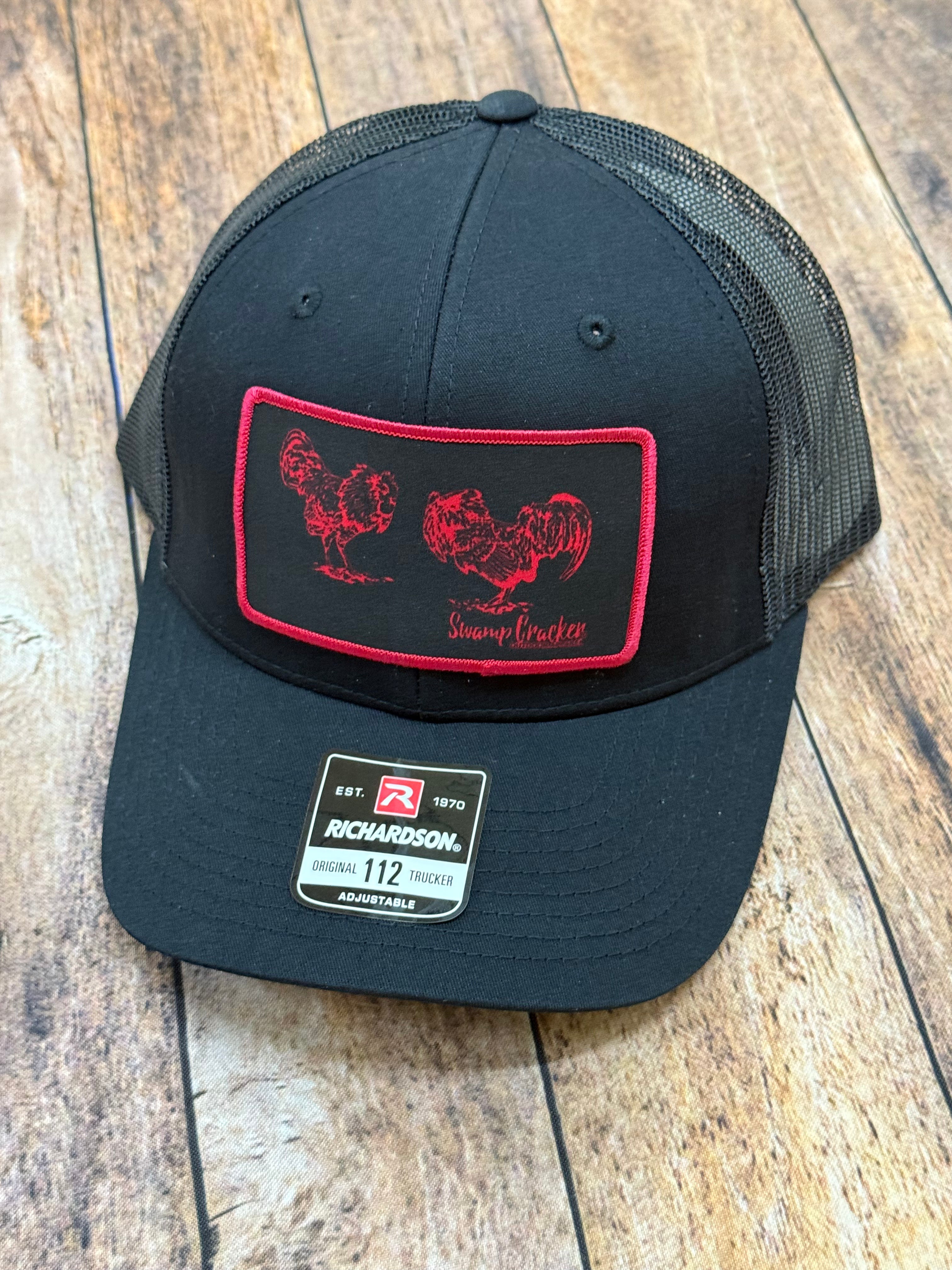 Hackled Up Patch Hat