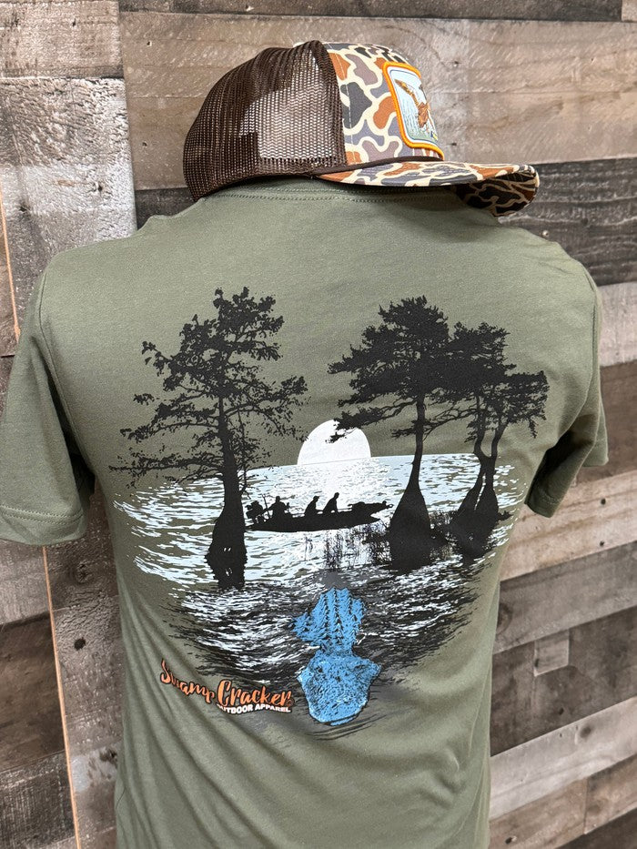 Gator Hunter Swamp Cracker Shirt, Medium