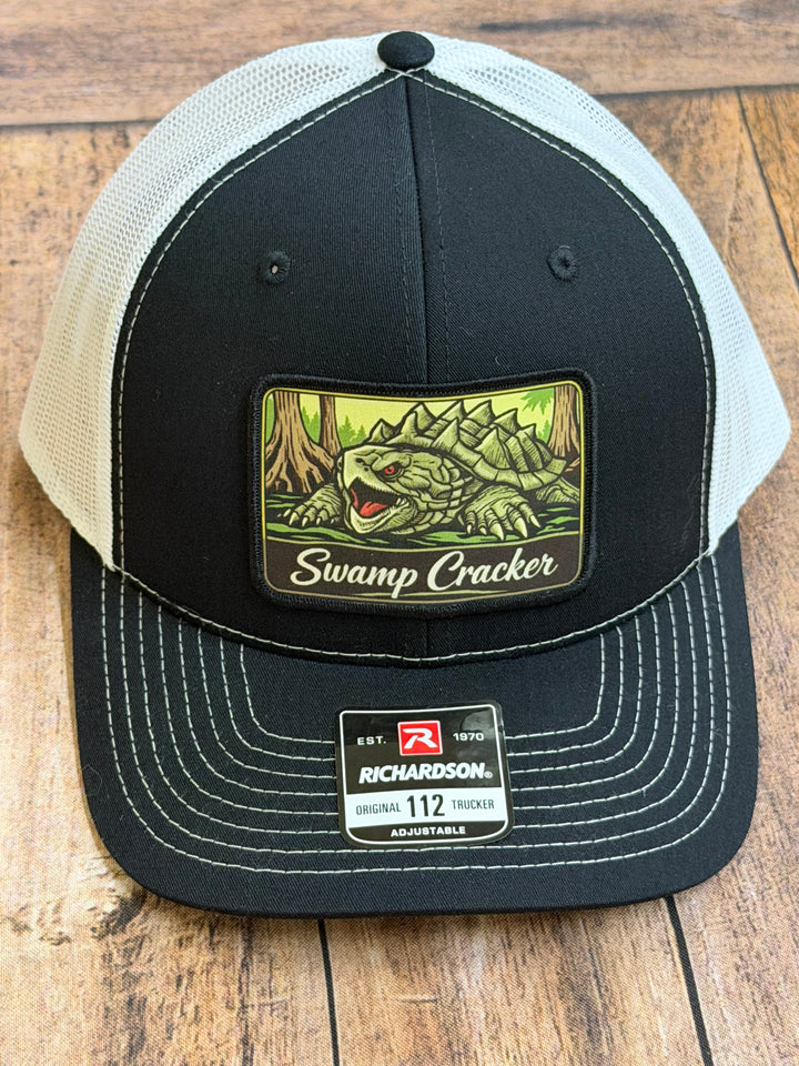 Swamp Cracker Snapping Turtle Patch Hat