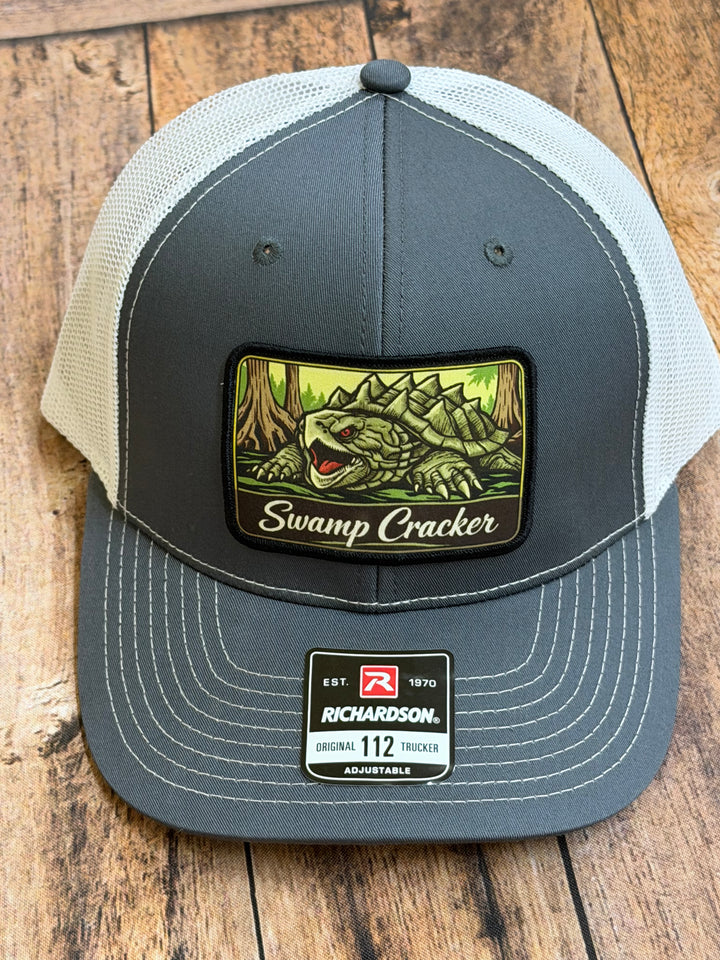 Swamp Cracker Snapping Turtle Patch Hat