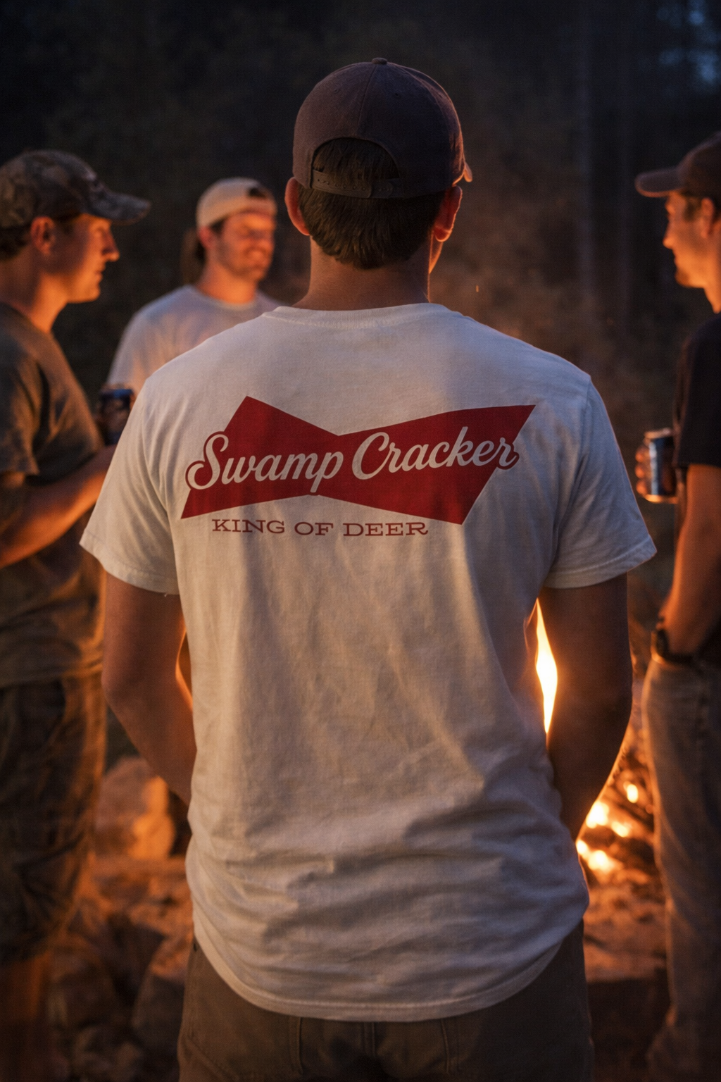 Swamp Cracker King of Deer T-Shirt