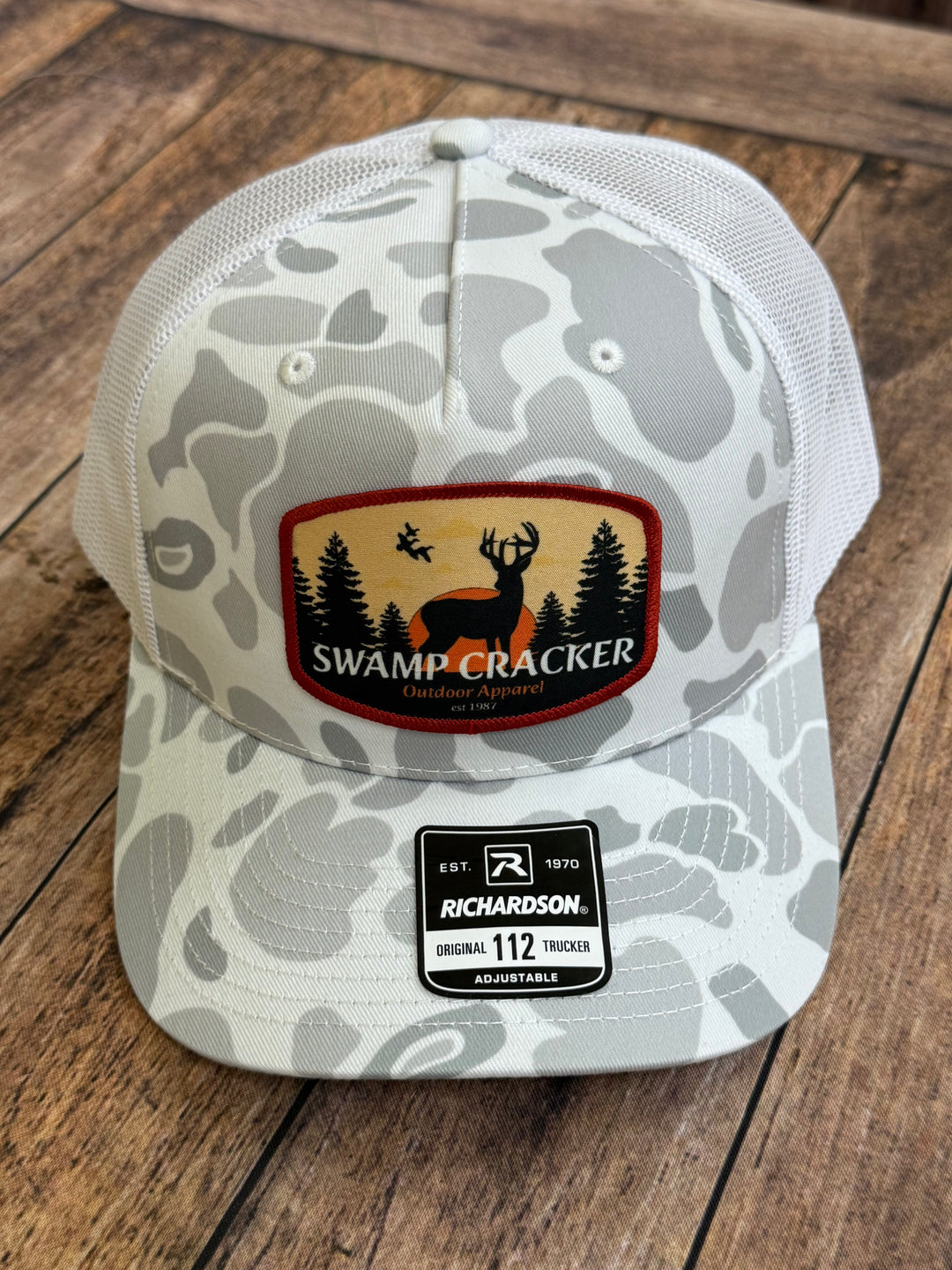 Swamp Cracker Bucks and Ducks patch hat