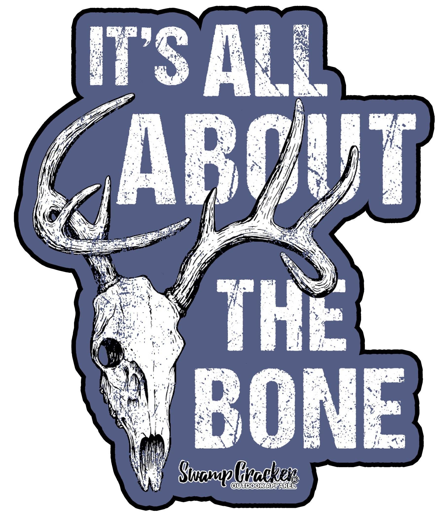 Swamp Cracker All About The Bone Sticker
