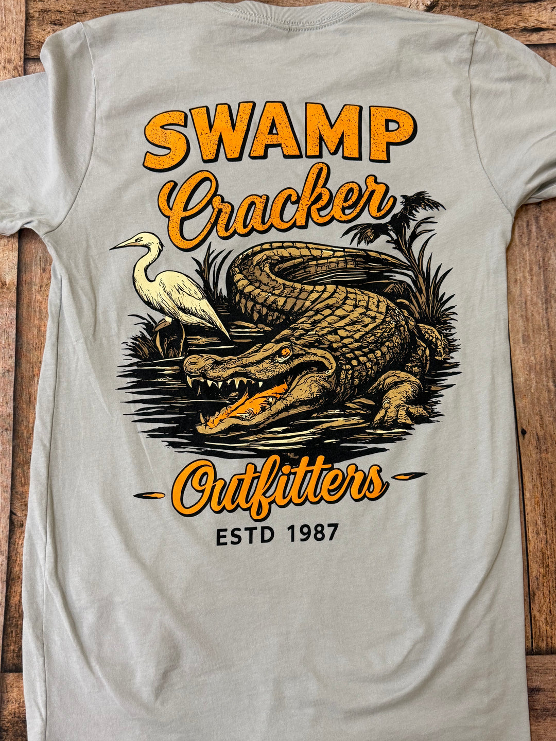 Swamp Cracker Marsh Alligator T-Shirt