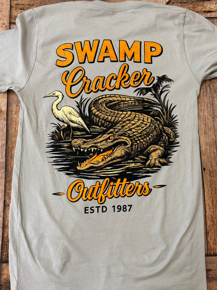Swamp Cracker Marsh Alligator T-Shirt