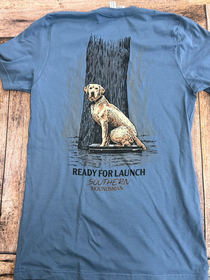 Southern Houndsman Ready to Launch Yellow Lab T-Shirt