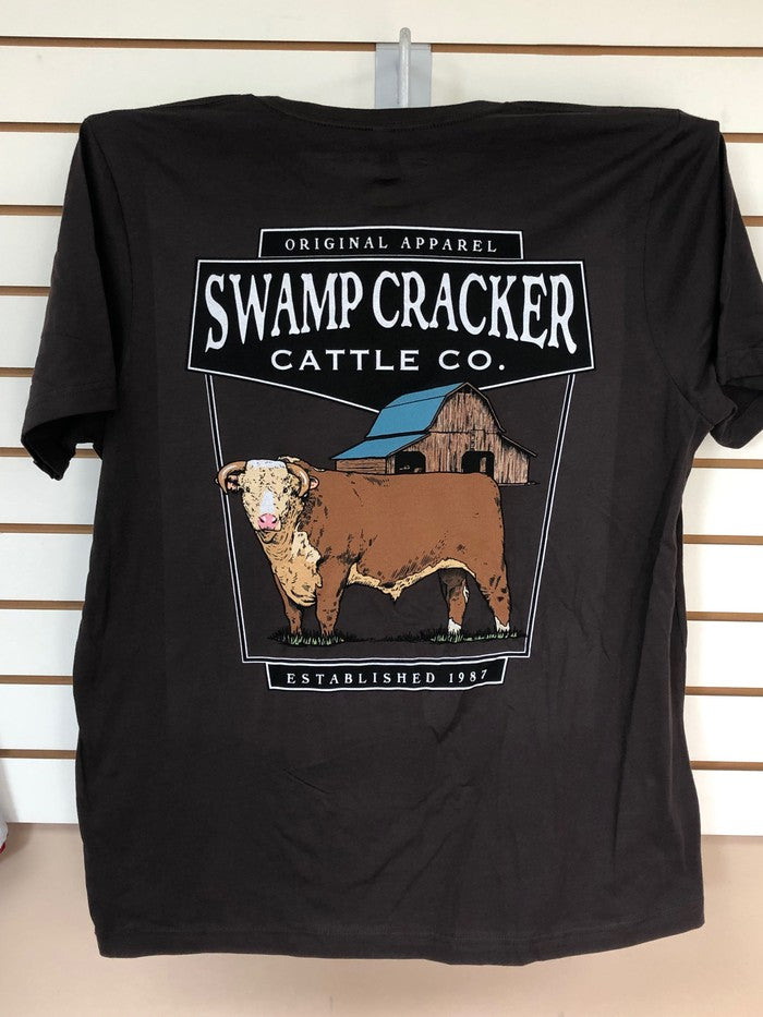 Hereford Barnyard Swamp Cracker Cattle Company Shirt