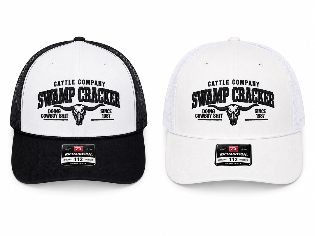 Swamp Cracker Cattle Co  “Doing Cowboy Sh*t” Hat