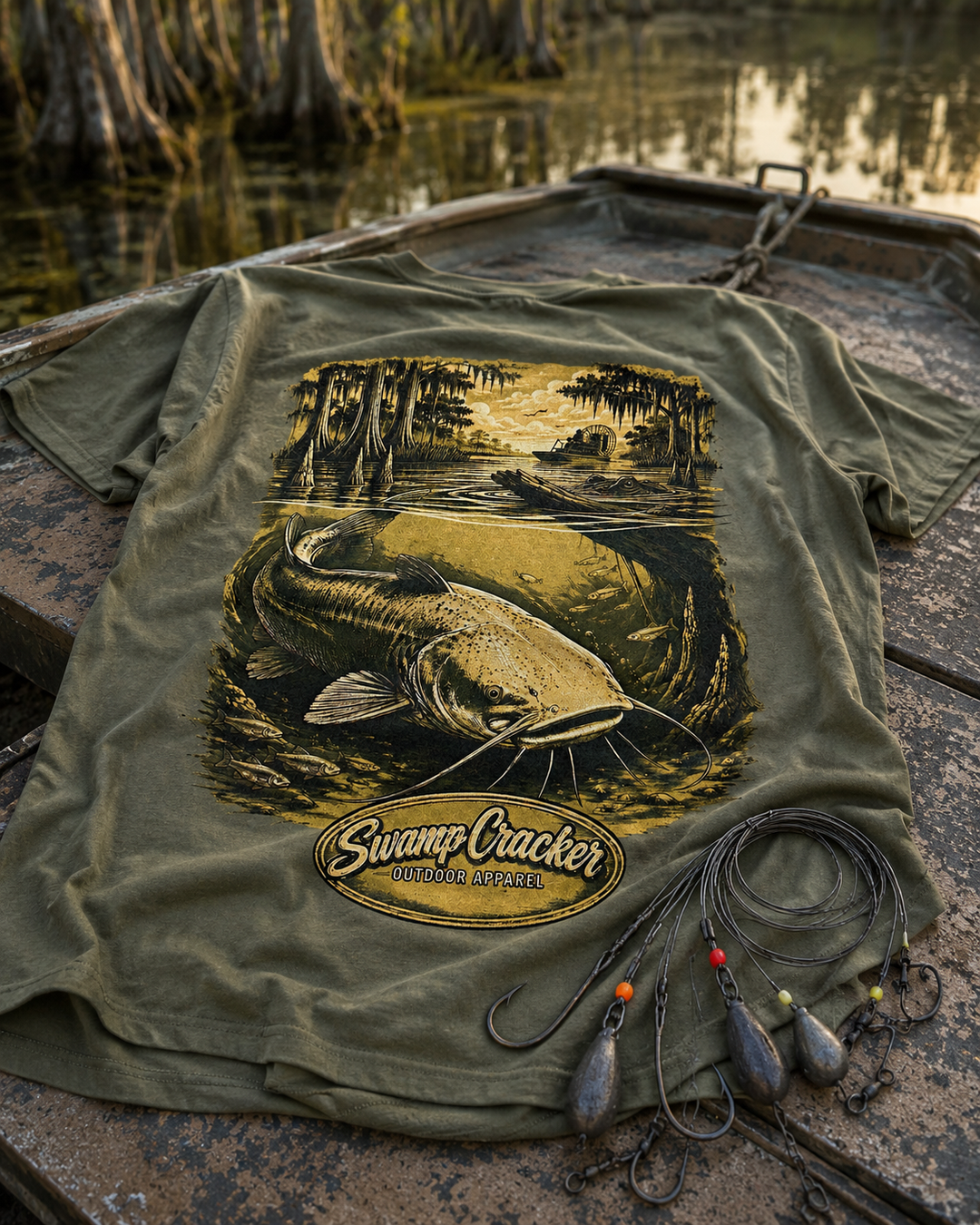 Swamp Cracker Channel Catfish Shirt