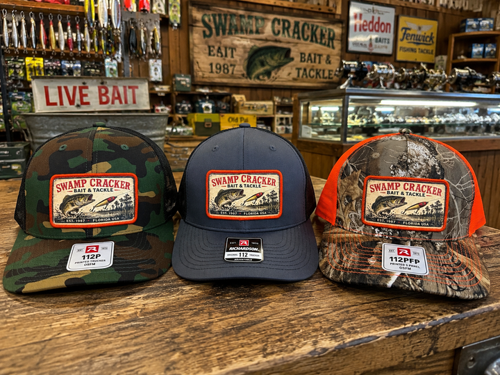 Swamp Cracker Bait and Tackle Hat